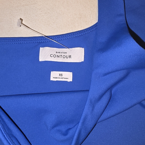 Babaton Royal Blue One-Shoulder Bodysuit - Picture 4 of 6
